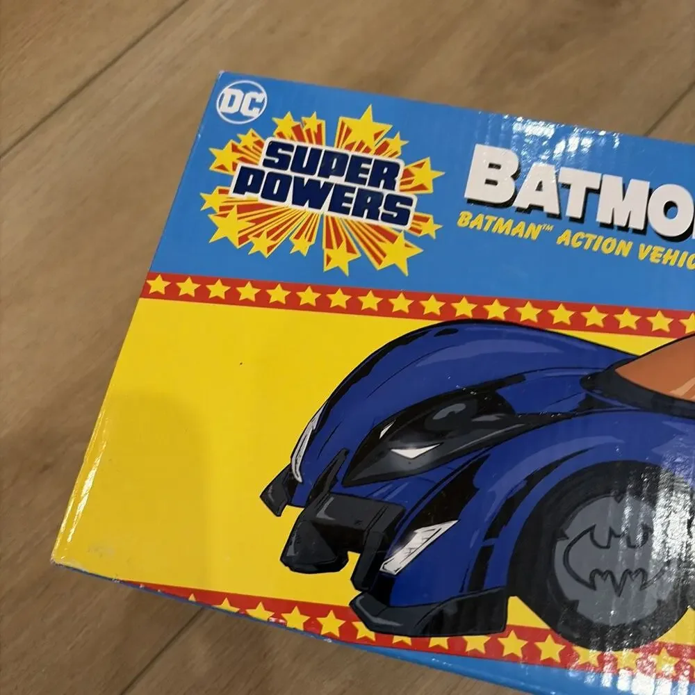 McFarlane Toys - DC Super Powers The Batmobile Action Vehicle New